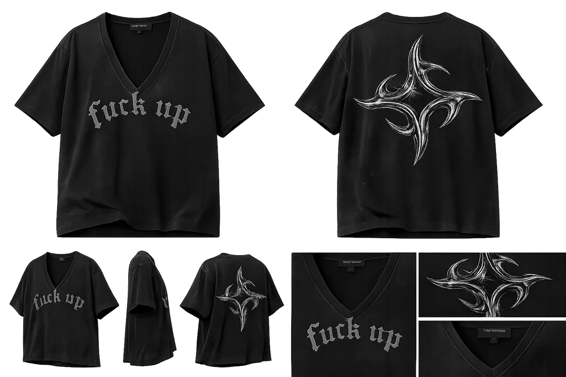 Fuck Up Tee design board