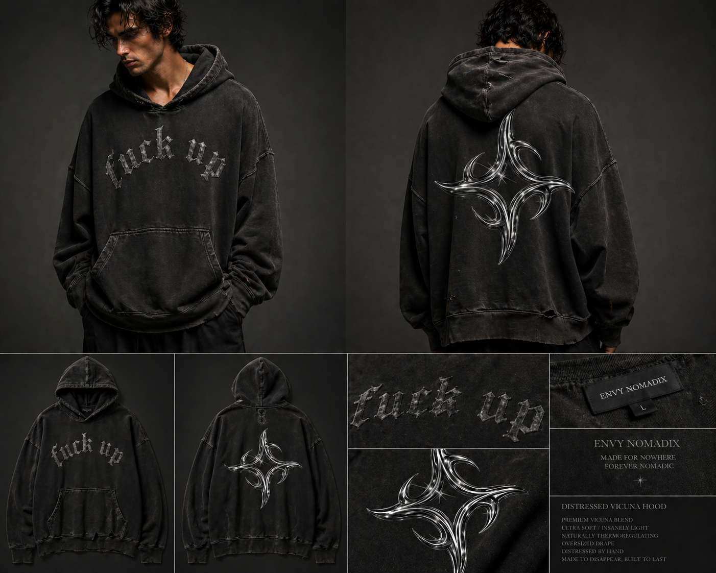 Envy cross hood lookbook